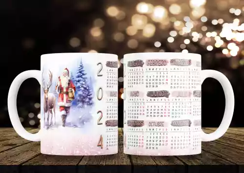 vectores plantilas SANTA CLAUS ,NAVIDAD,FESTIVIDAD,CALENDARIO,